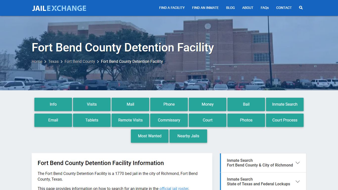 Fort Bend County Detention Facility - Jail Exchange
